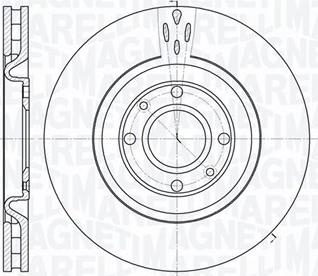 Magneti Marelli 361302040673 - Brake Disc autospares.lv