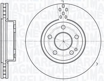 Magneti Marelli 361302040196 - Brake Disc autospares.lv