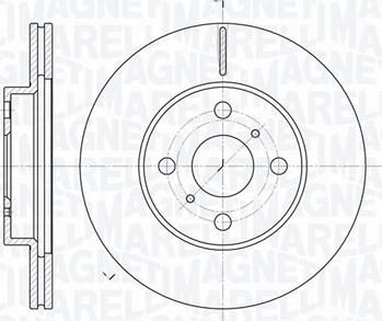 CAR DSK2104 - Brake Disc autospares.lv