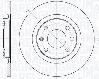 Magneti Marelli 361302040149 - Brake Disc autospares.lv