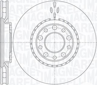 Magneti Marelli 361302040146 - Brake Disc autospares.lv