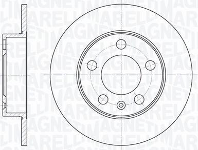 Magneti Marelli 361302040151 - Brake Disc autospares.lv