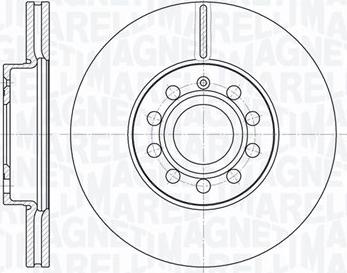 Magneti Marelli 361302040158 - Brake Disc autospares.lv