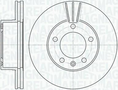 Magneti Marelli 361302040160 - Brake Disc autospares.lv