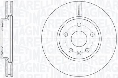 Magneti Marelli 361302040104 - Brake Disc autospares.lv