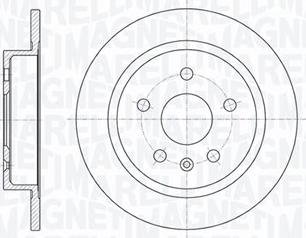 Magneti Marelli 361302040101 - Brake Disc autospares.lv