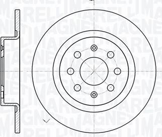 Magneti Marelli 361302040119 - Brake Disc autospares.lv