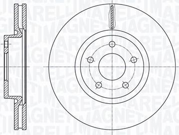 Magneti Marelli 361302040116 - Brake Disc autospares.lv