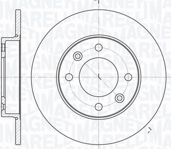 Magneti Marelli 361302040111 - Brake Disc autospares.lv