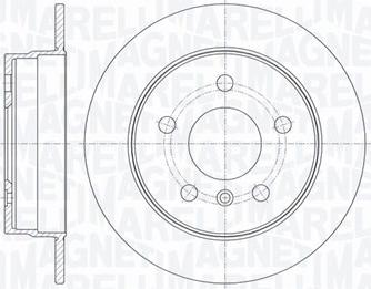 Magneti Marelli 361302040113 - Brake Disc autospares.lv