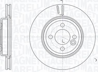 Magneti Marelli 361302040182 - Brake Disc autospares.lv