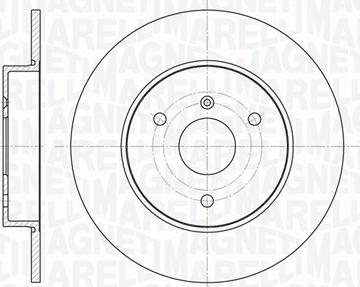 Magneti Marelli 361302040131 - Brake Disc autospares.lv