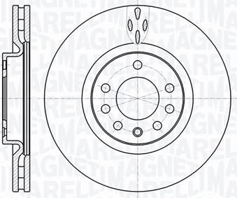 Magneti Marelli 361302040138 - Brake Disc autospares.lv