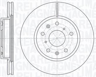 Magneti Marelli 361302040120 - Brake Disc autospares.lv