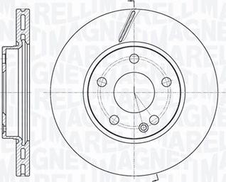 Magneti Marelli 361302040178 - Brake Disc autospares.lv