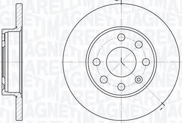 Magneti Marelli 361302040177 - Brake Disc autospares.lv