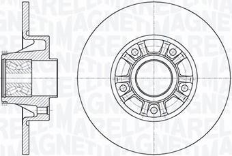 Magneti Marelli 361302040817 - Brake Disc autospares.lv