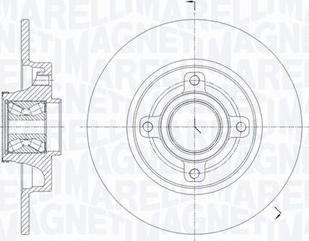 Magneti Marelli 361302040821 - Brake Disc autospares.lv