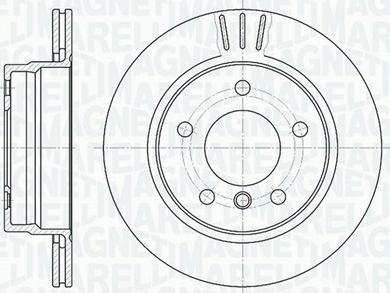 Magneti Marelli 361302040394 - Brake Disc autospares.lv