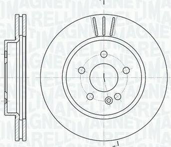 Magneti Marelli 361302040396 - Brake Disc autospares.lv