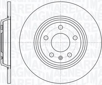 Magneti Marelli 361302040349 - Brake Disc autospares.lv