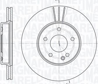 Magneti Marelli 361302040342 - Brake Disc autospares.lv