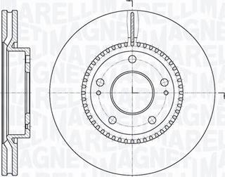 Magneti Marelli 361302040310 - Brake Disc autospares.lv