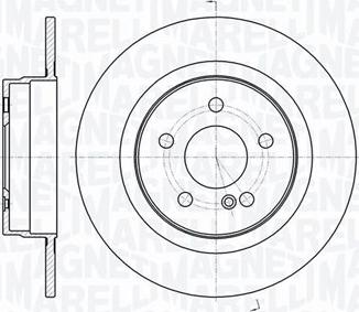 Magneti Marelli 361302040339 - Brake Disc autospares.lv