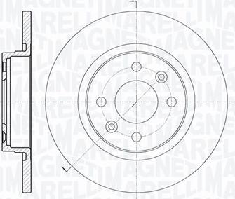 Magneti Marelli 361302040327 - Brake Disc autospares.lv