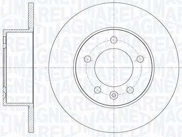 Magneti Marelli 361302040373 - Brake Disc autospares.lv