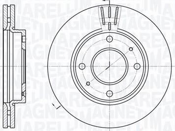 Magneti Marelli 361302040294 - Brake Disc autospares.lv