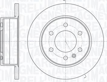 Magneti Marelli 361302040295 - Brake Disc autospares.lv