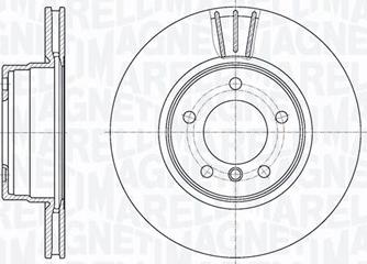 Magneti Marelli 361302040296 - Brake Disc autospares.lv