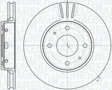 Magneti Marelli 361302040290 - Brake Disc autospares.lv