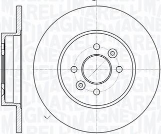 Magneti Marelli 361302040293 - Brake Disc autospares.lv