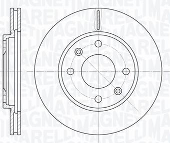 Magneti Marelli 361302040244 - Brake Disc autospares.lv