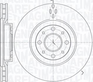 Magneti Marelli 361302040246 - Brake Disc autospares.lv