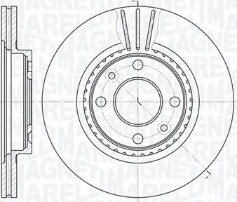 Magneti Marelli 361302040240 - Brake Disc autospares.lv