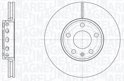 Magneti Marelli 361302040242 - Brake Disc autospares.lv