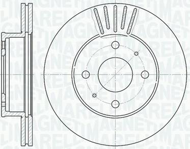 Magneti Marelli 361302040266 - Brake Disc autospares.lv