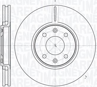 CAR DI-0607 - Brake Disc autospares.lv