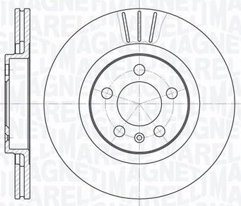 Magneti Marelli 361302040218 - Brake Disc autospares.lv