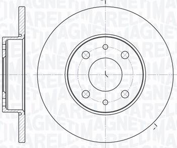 Magneti Marelli 361302040217 - Brake Disc autospares.lv