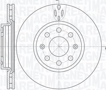 Magneti Marelli 361302040236 - Brake Disc autospares.lv