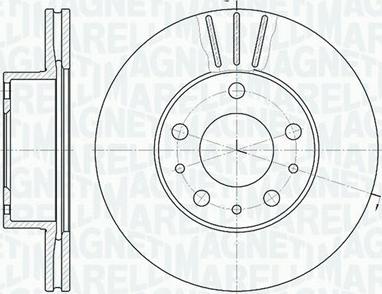 Magneti Marelli 361302040230 - Brake Disc autospares.lv