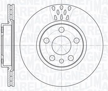 Magneti Marelli 361302040232 - Brake Disc autospares.lv