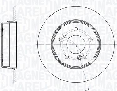 Magneti Marelli 361302040229 - Brake Disc autospares.lv