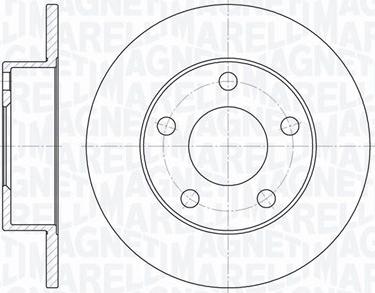 Magneti Marelli 361302040275 - Brake Disc autospares.lv