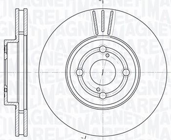 Magneti Marelli 361302040270 - Brake Disc autospares.lv