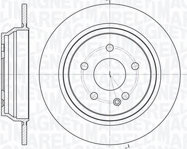 Magneti Marelli 361302040273 - Brake Disc autospares.lv